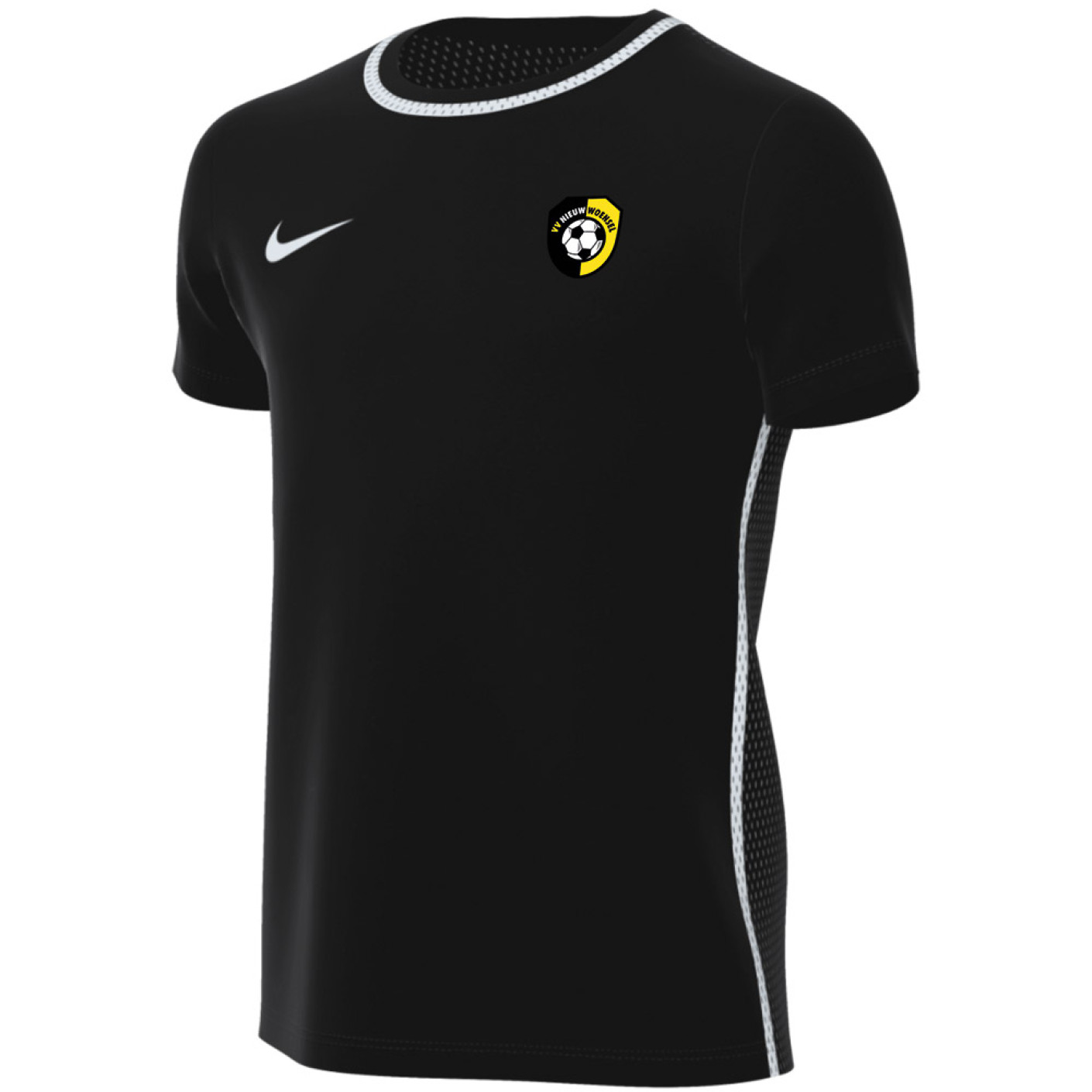 vv Nieuw Woensel Trainingsshirt Junior Zwart