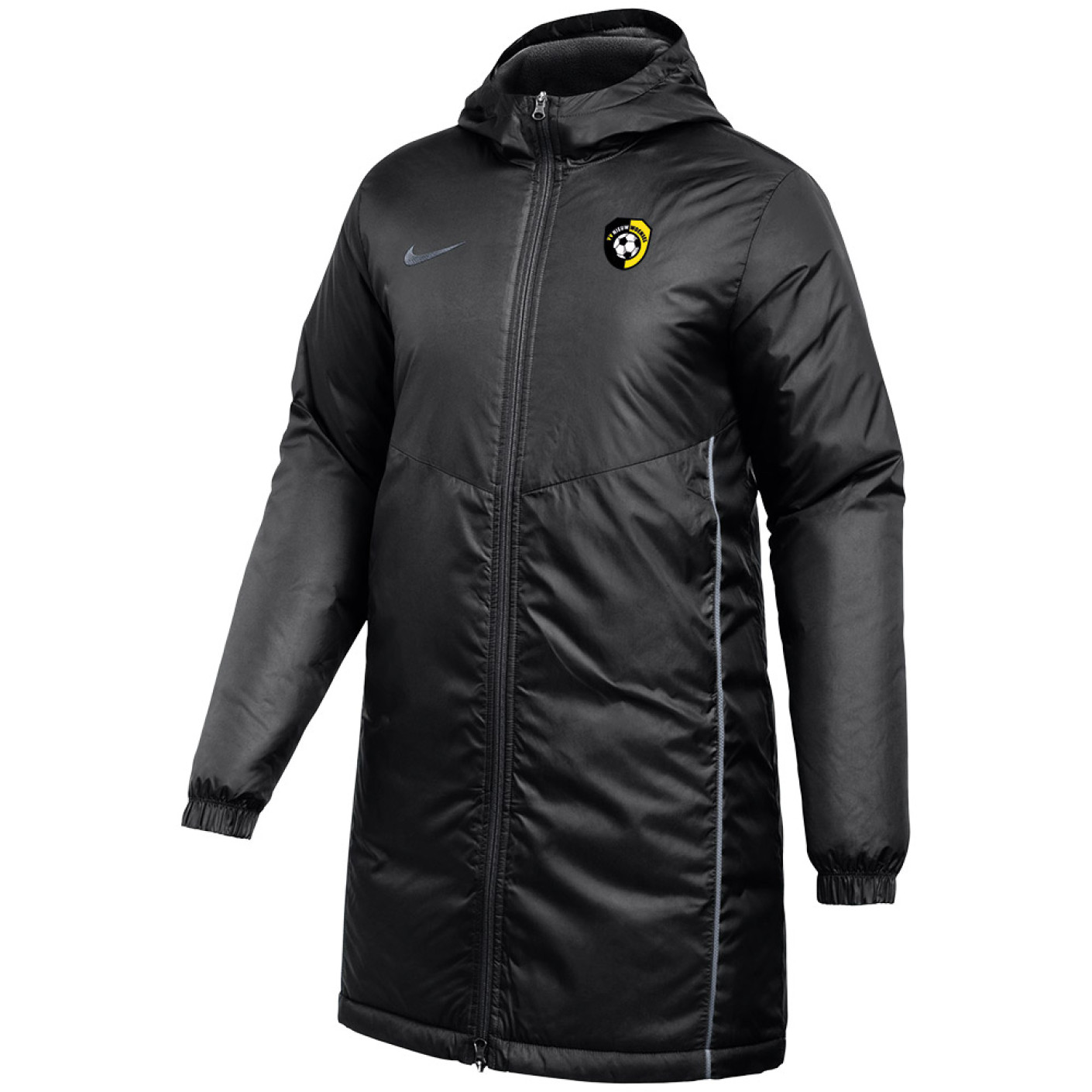 vv Nieuw Woensel Winterjas Dames Zwart