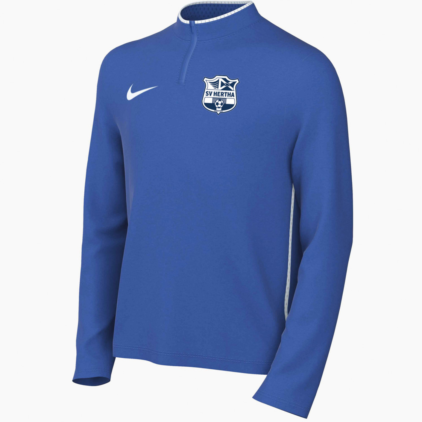 SV Hertha Trainingstrui 1/4 Zip Junior Blauw