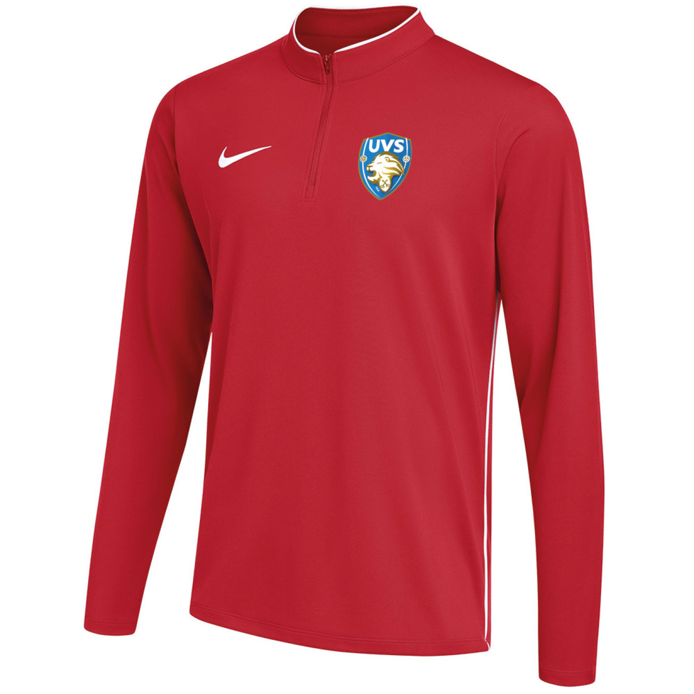 UVS Leiden Trainingstrui 1/4 Zip Trainers Senior Rood
