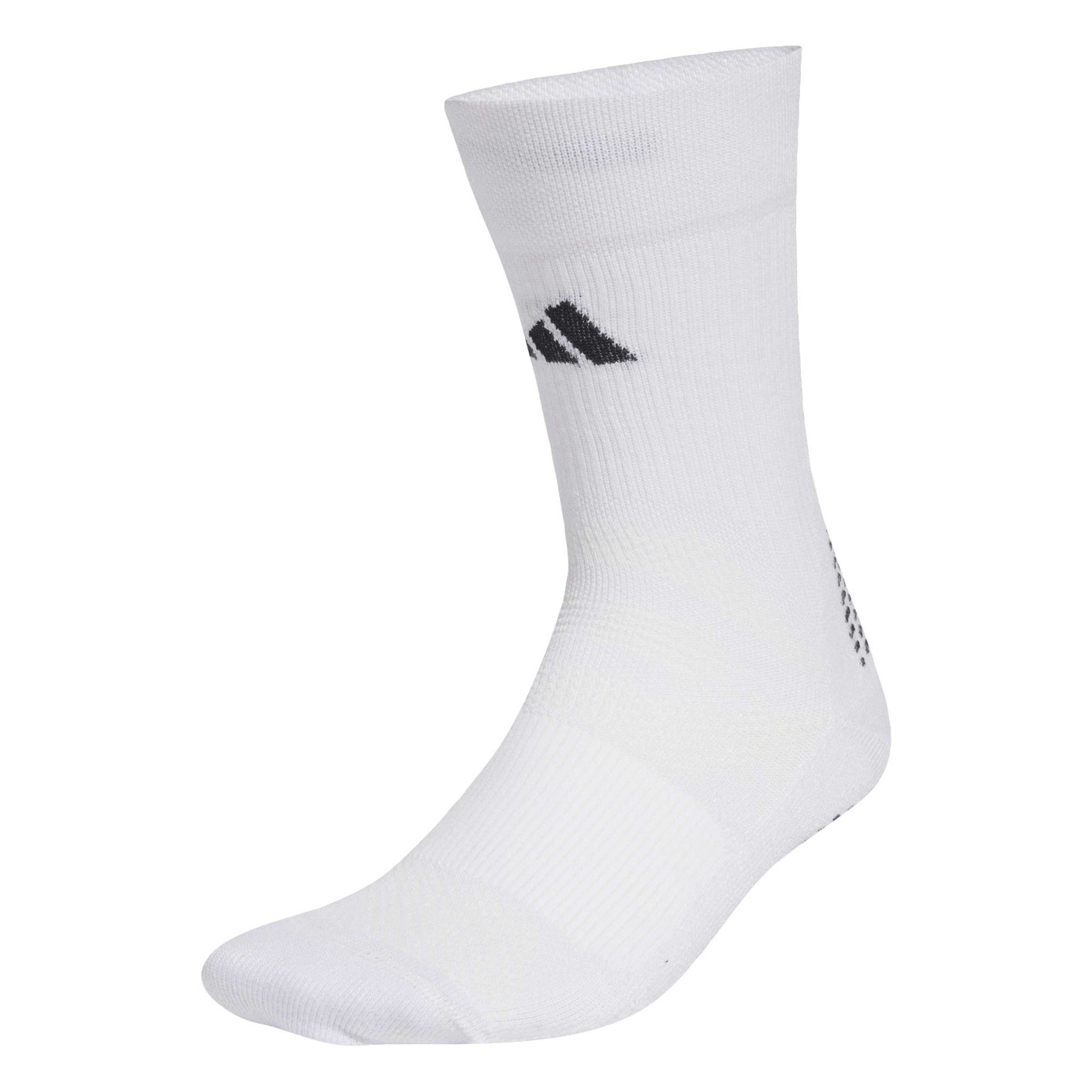 Chaussettes de football à prise rembourrée adidas, blanches et noires