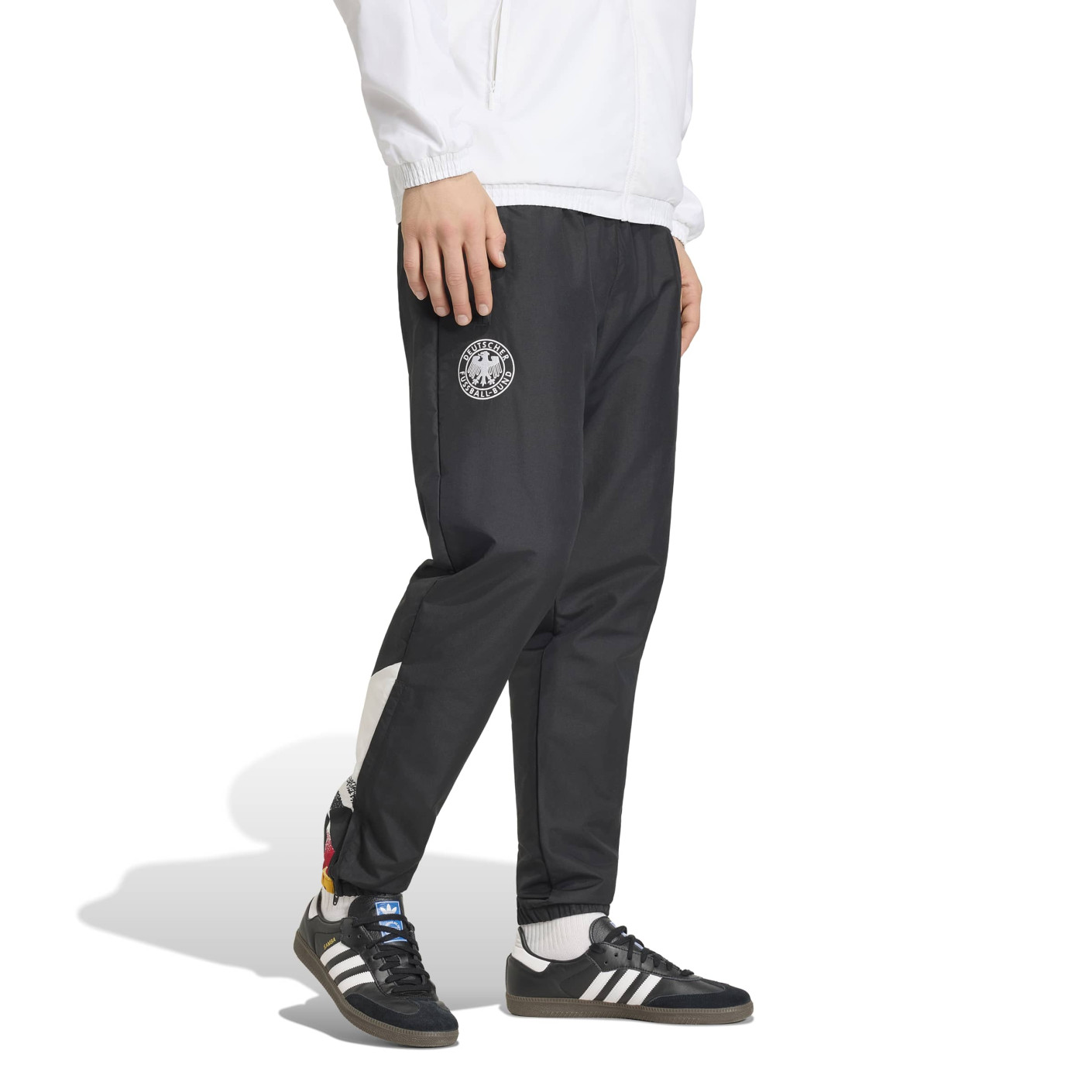 Pantalon d'entraînement adidas Germany 1994 noir blanc rouge jaune