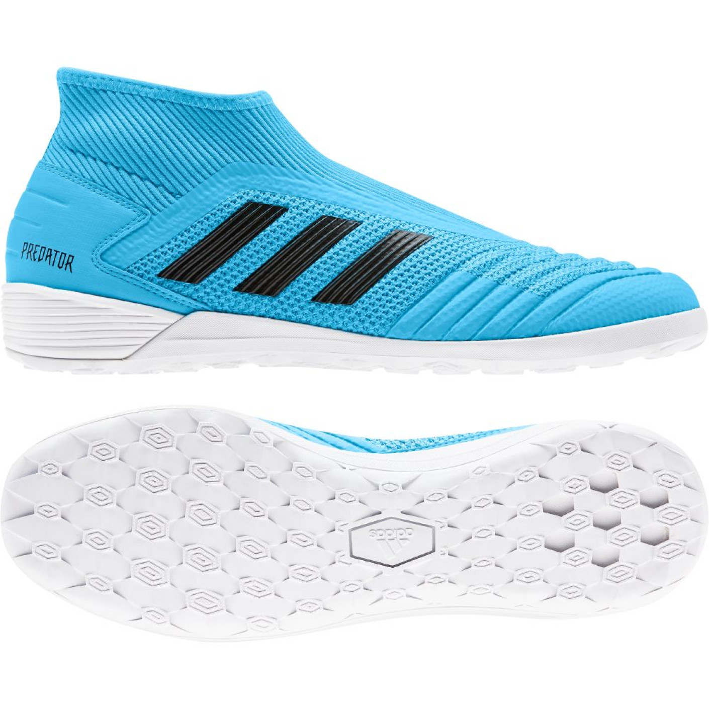 adidas PREDATOR 19.3 LL Zaalvoetbalschoenen Blauw Zwart