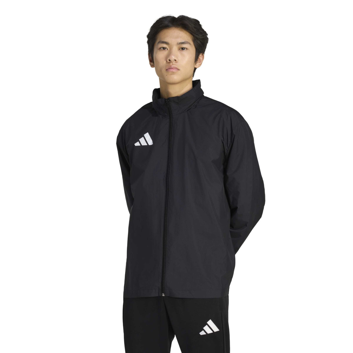 adidas Entrada 26 Multi Jas Zwart