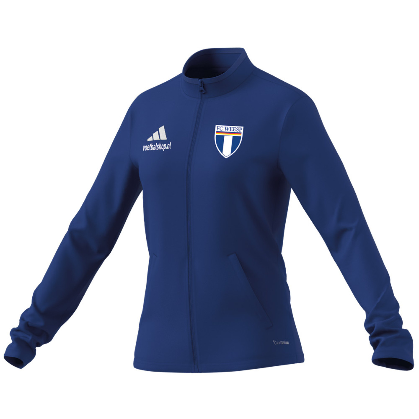 FC Weesp Trainingsjack Dames Blauw