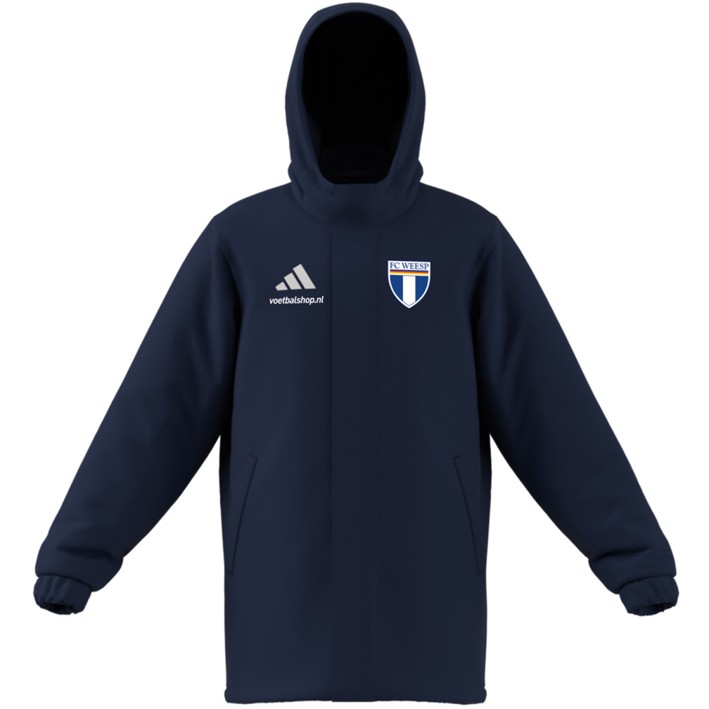 FC Weesp Winterjas Senioren Blauw