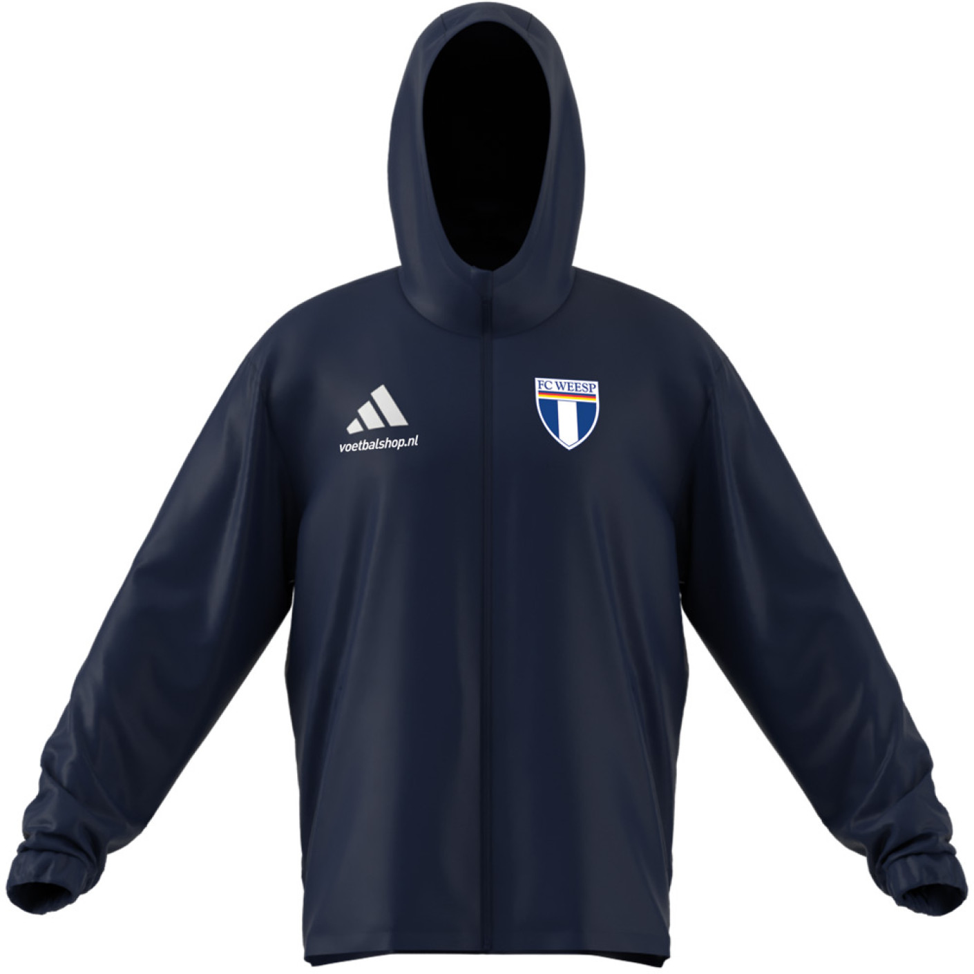 FC Weesp Regenjack Senioren Blauw