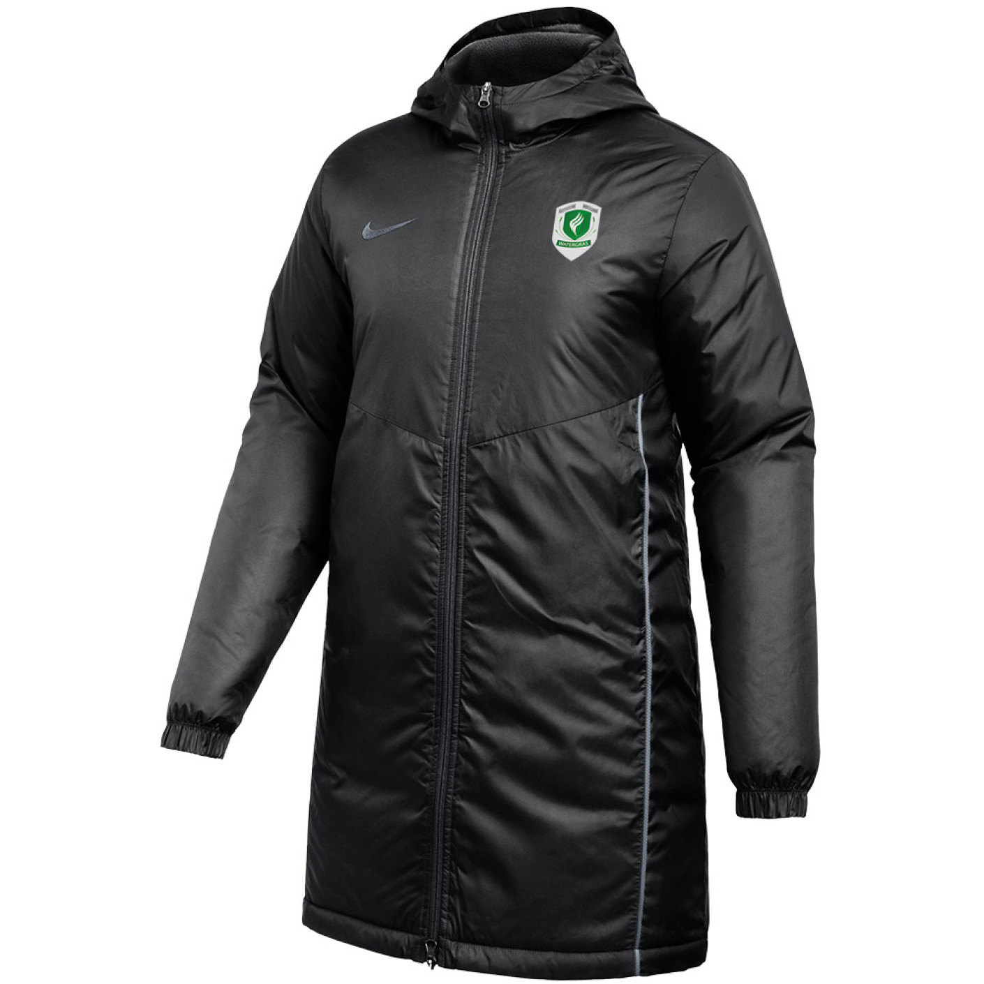 GZV Watergras Winterjas Dames Zwart