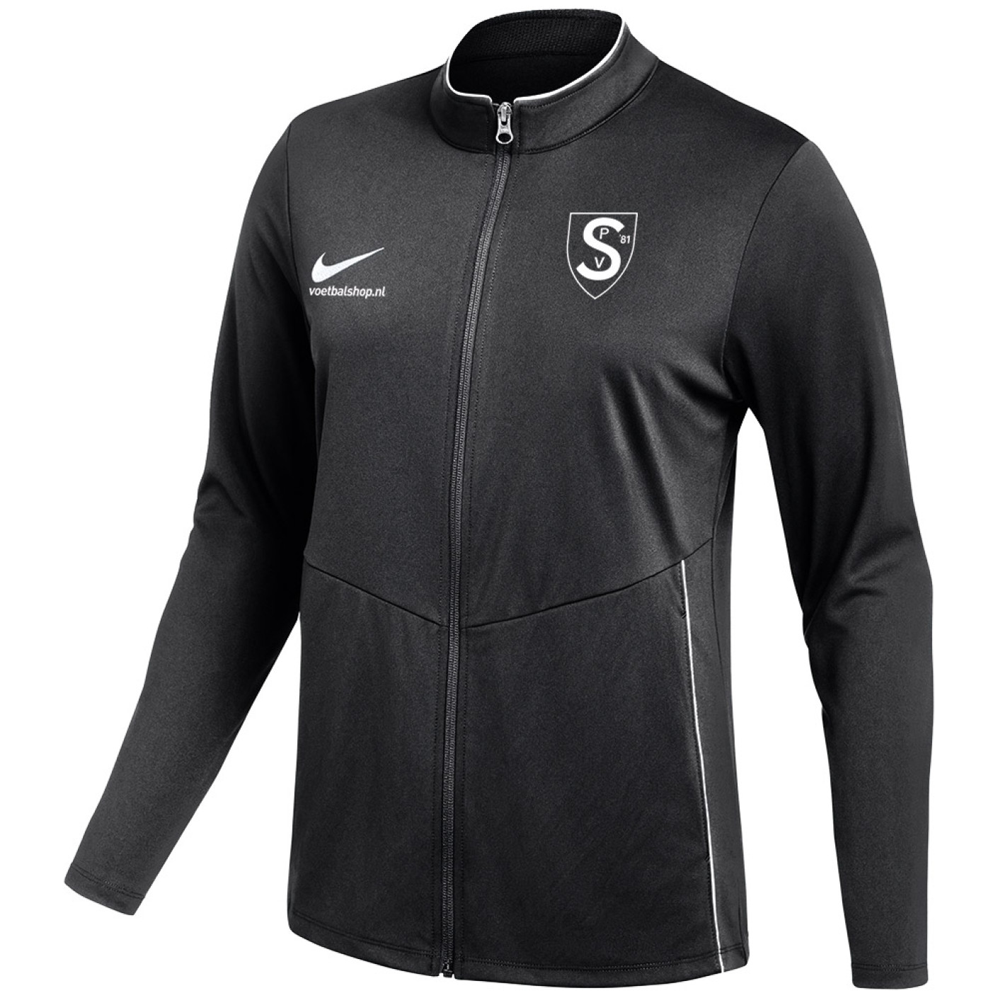 SPV '81 Trainingsjack Dames Zwart