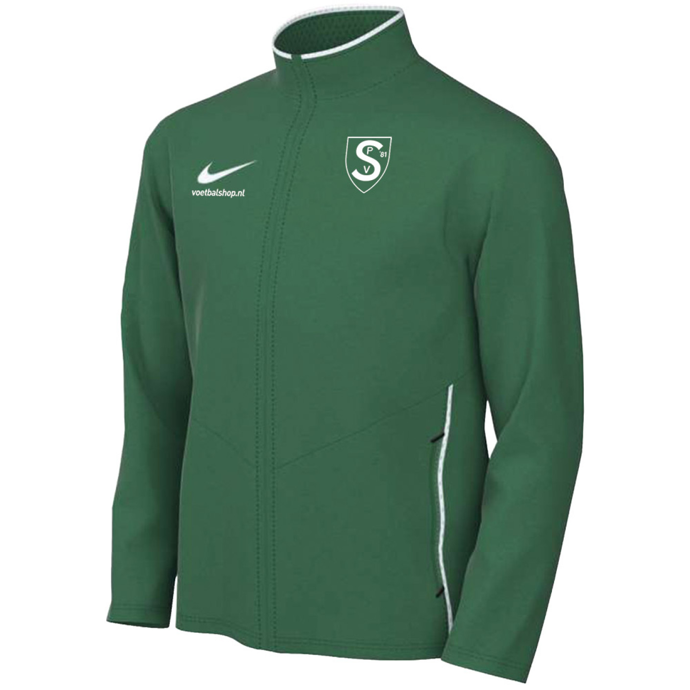 SPV '81 Trainingsjack Junior Groen