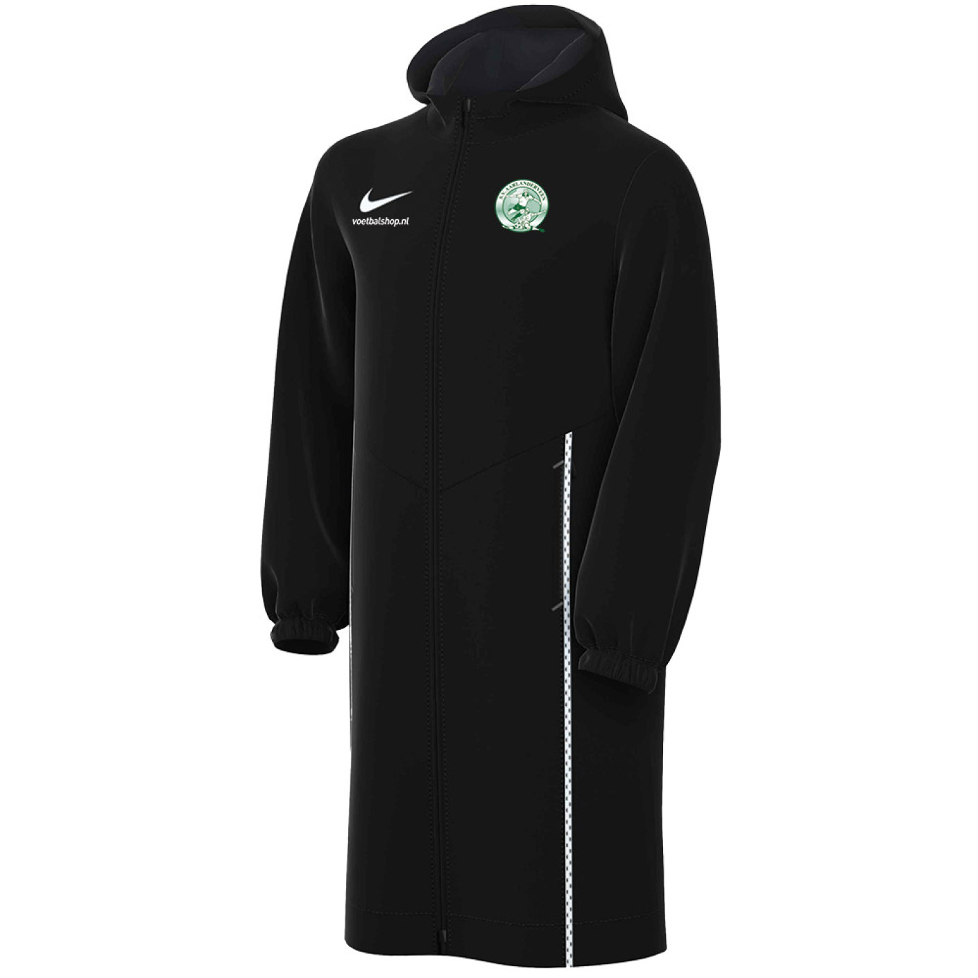 SV Aarlanderveen Winterjas Junior Zwart