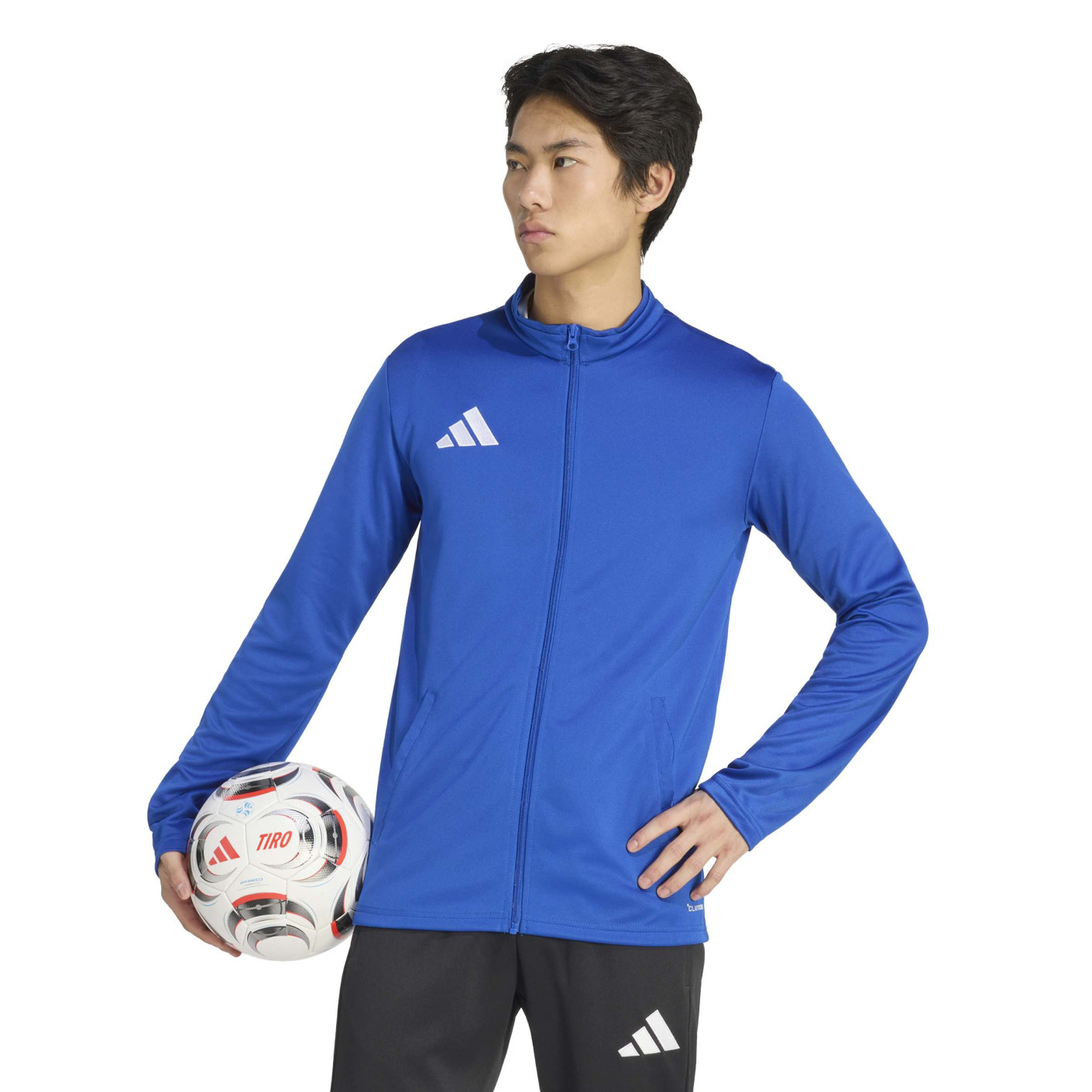 adidas Entrada 26 Trainingsjack Blauw Wit