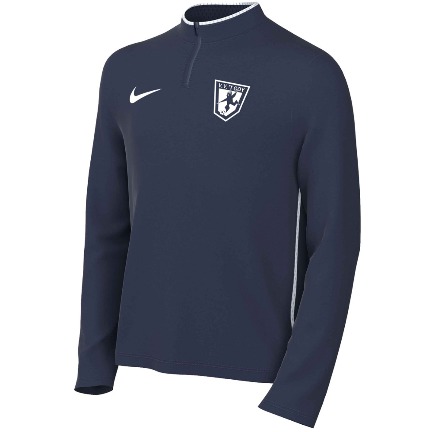 VV 't Goy Trainingstrui 1/4 Zip Junior Donkerblauw