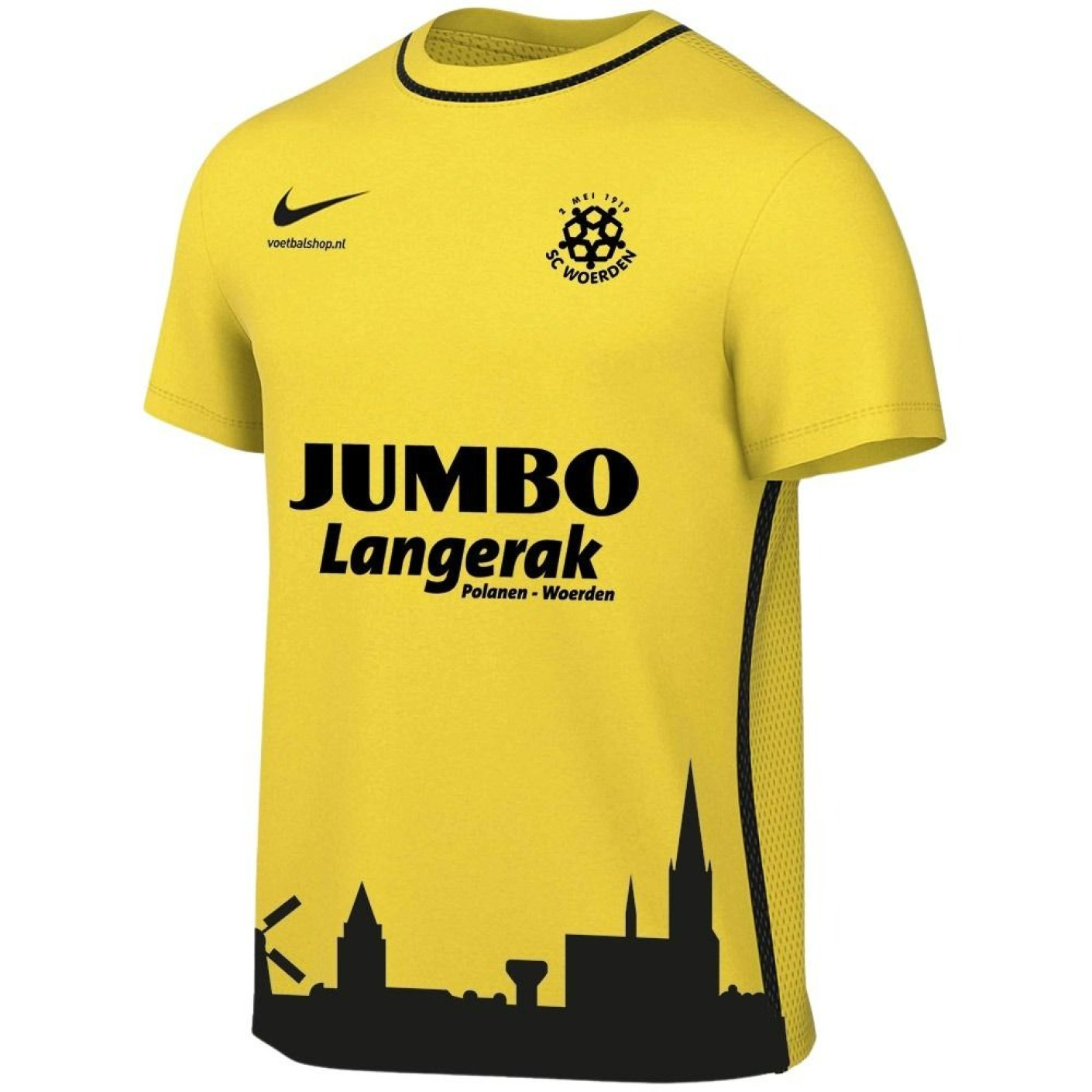 SC Woerden Uitshirt Senior Geel