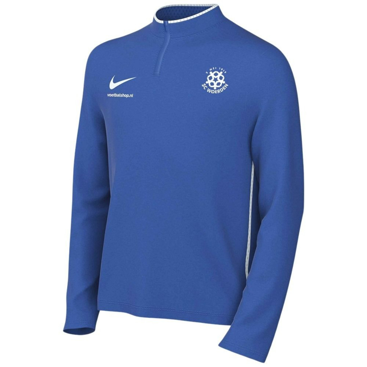 SC Woerden Trainingstrui 1/4 Zip Junior Blauw