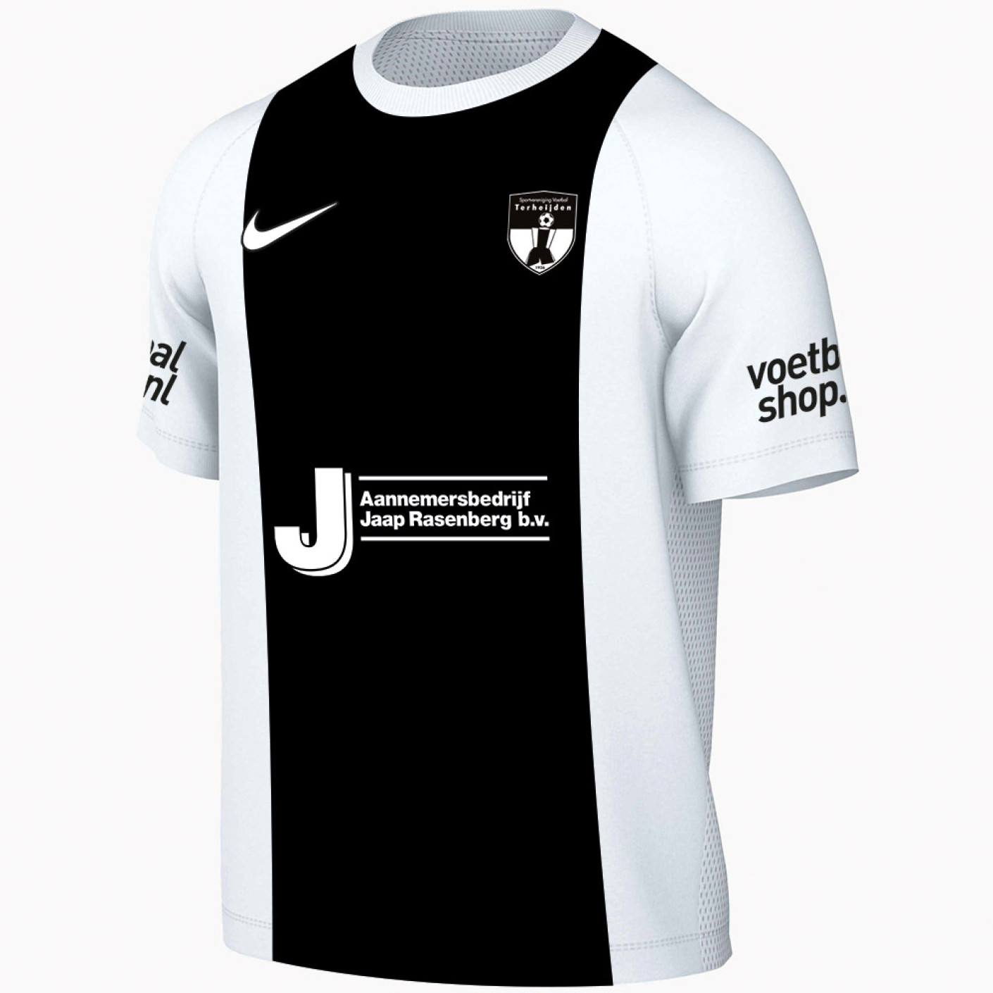 SV Terheijden Thuisshirt Senior Wit Zwart