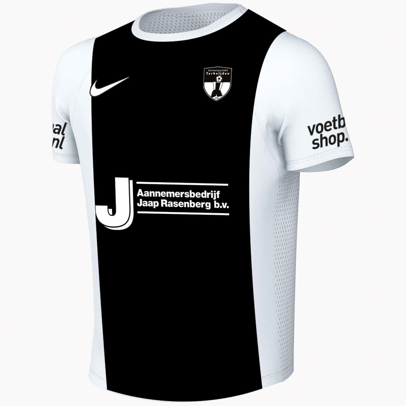 SV Terheijden Thuisshirt Junior Wit Zwart