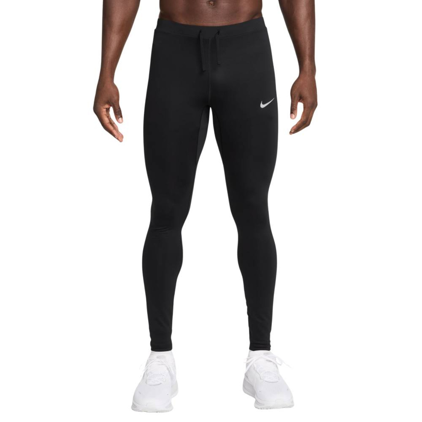 Nike Miler Tight Legging Zwart Zilver