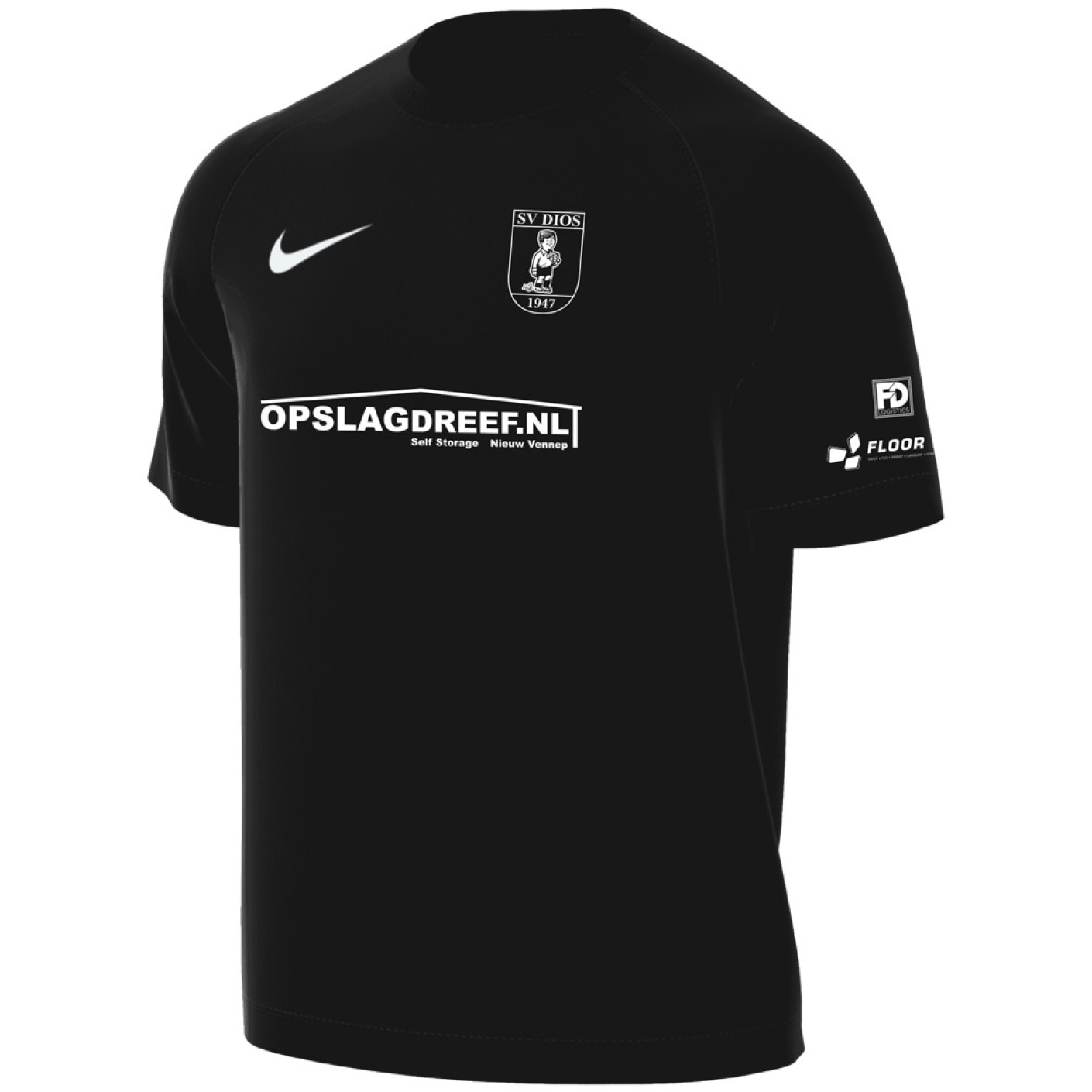 SV DIOS Keepersshirt Korte Mouwen Senior Zwart