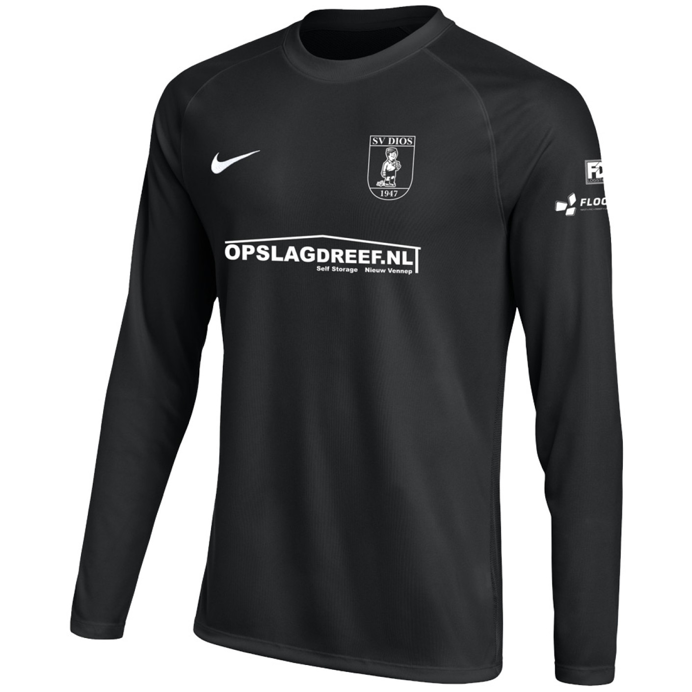 SV DIOS Keepersshirt Lange Mouwen Junior Zwart