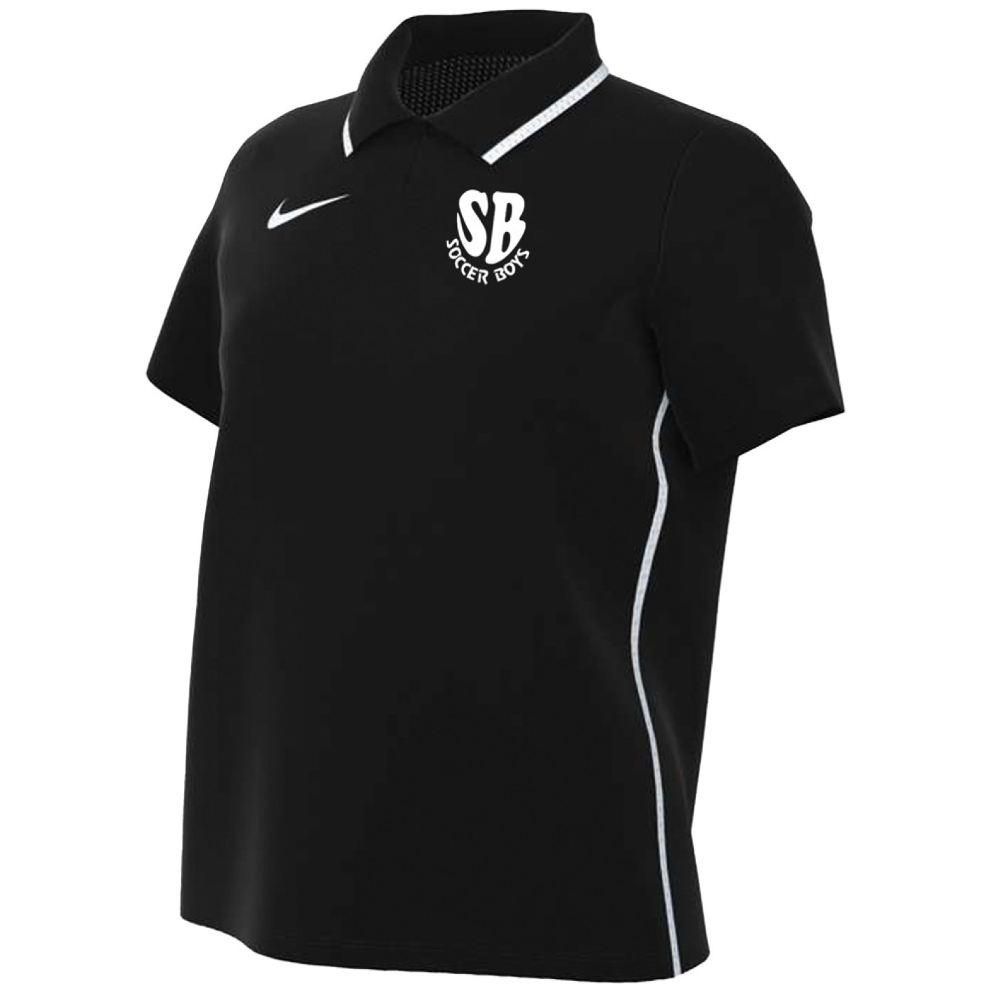SV Soccer Boys Polo Dames Zwart