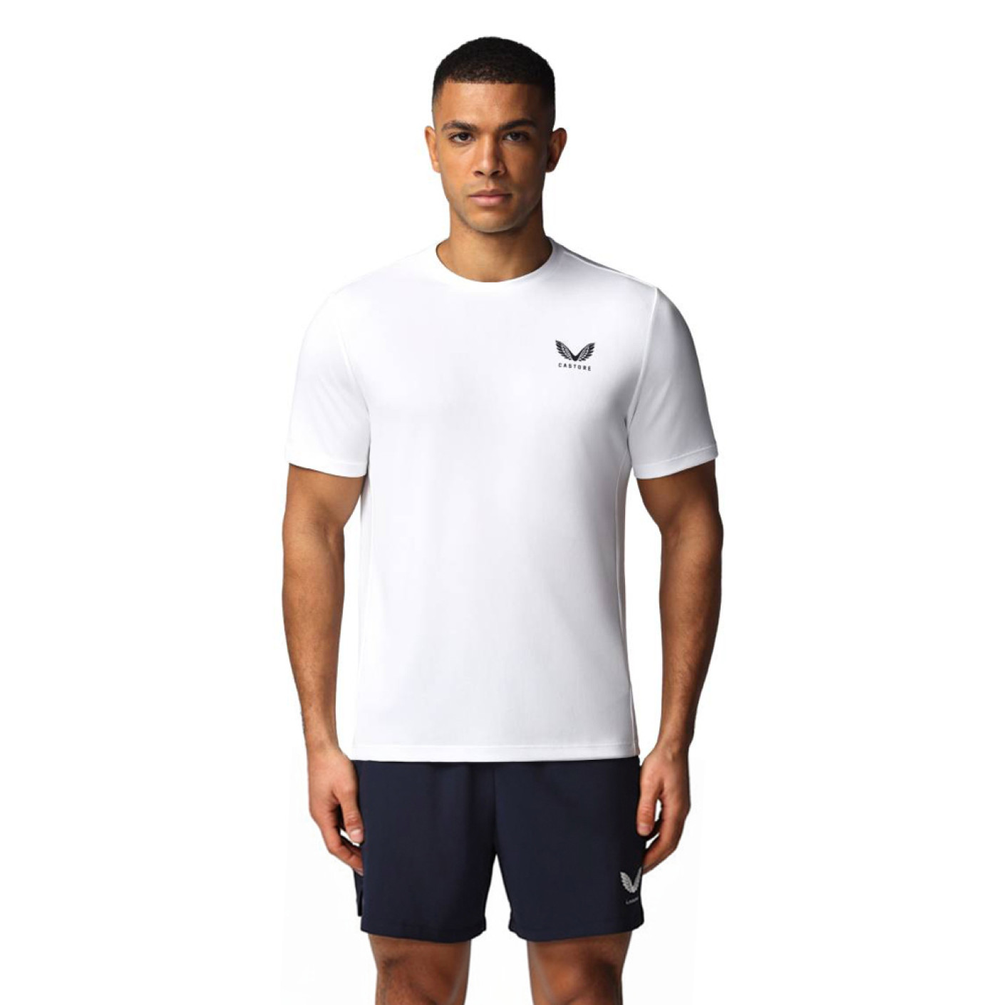 Castore Adapt Trainingsset Wit Donkerblauw