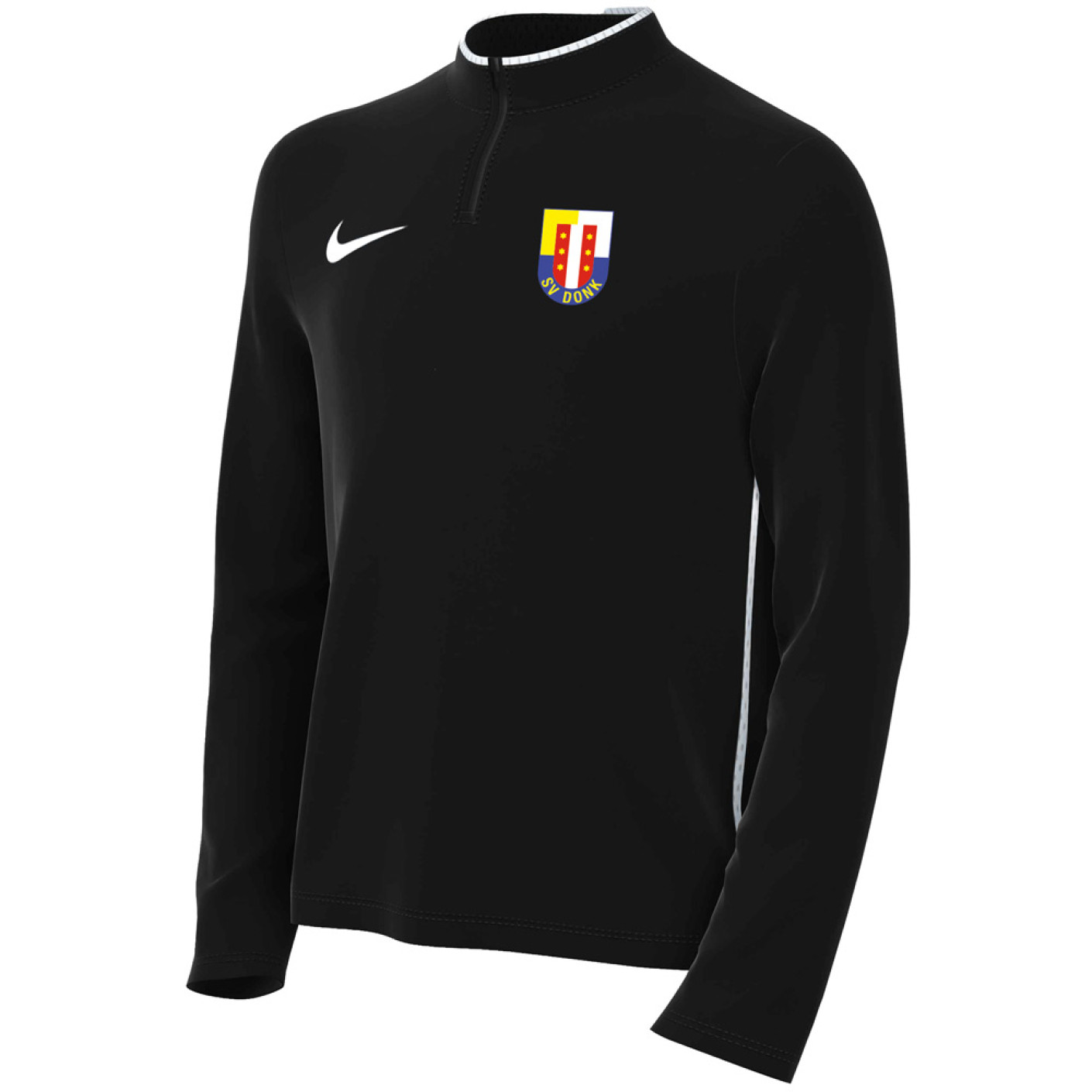 SV Donk Trainingstrui 1/4 Zip Junior Zwart