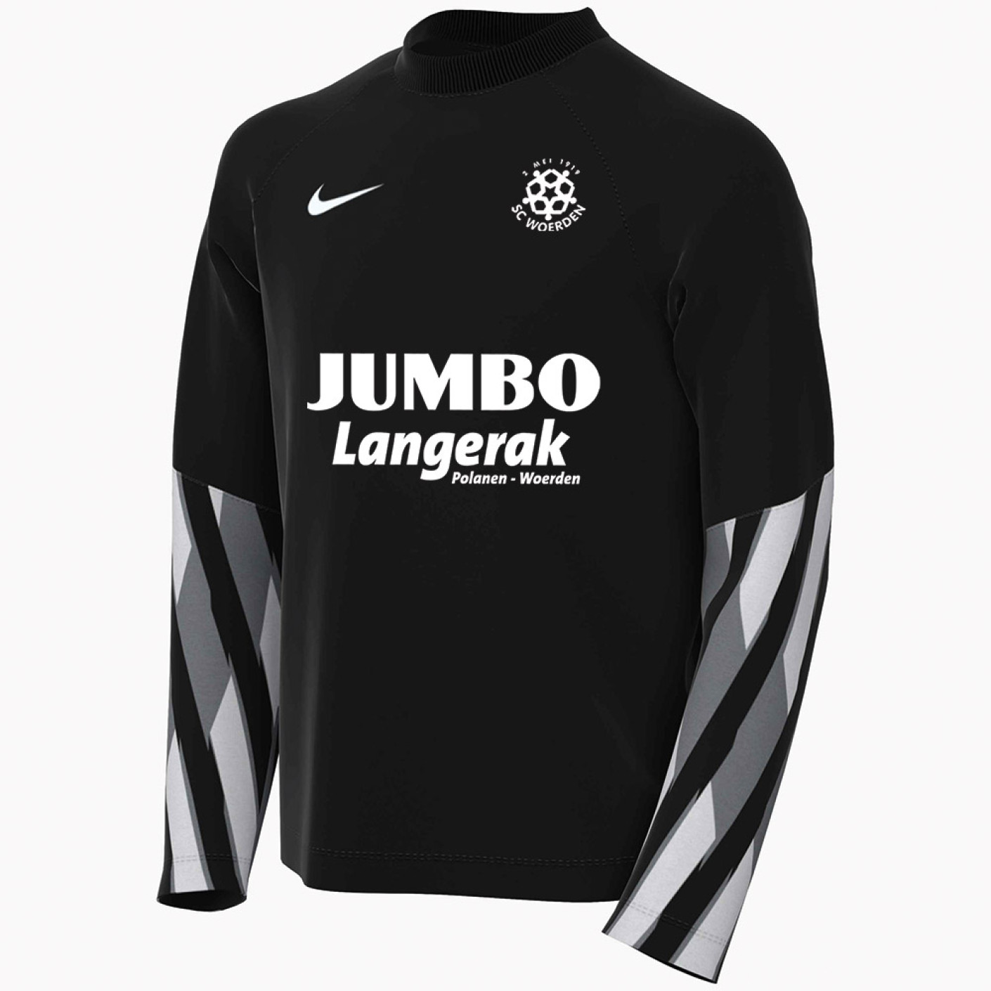 SC Woerden Keepersshirt Junior Zwart