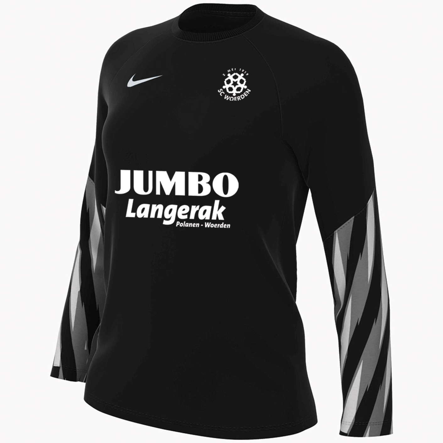 SC Woerden Keepersshirt Dames Zwart