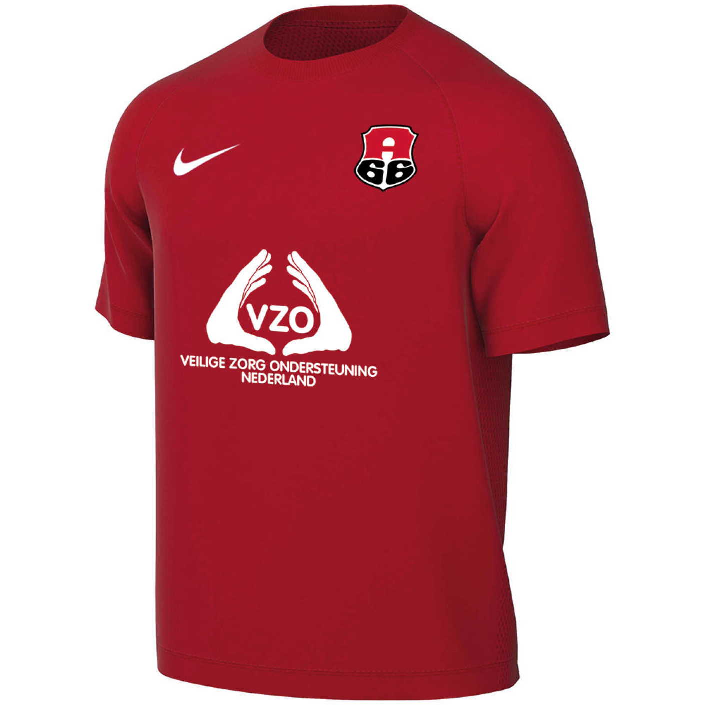 VV Alexandria '66 Thuisshirt Korte Mouwen Senior Rood