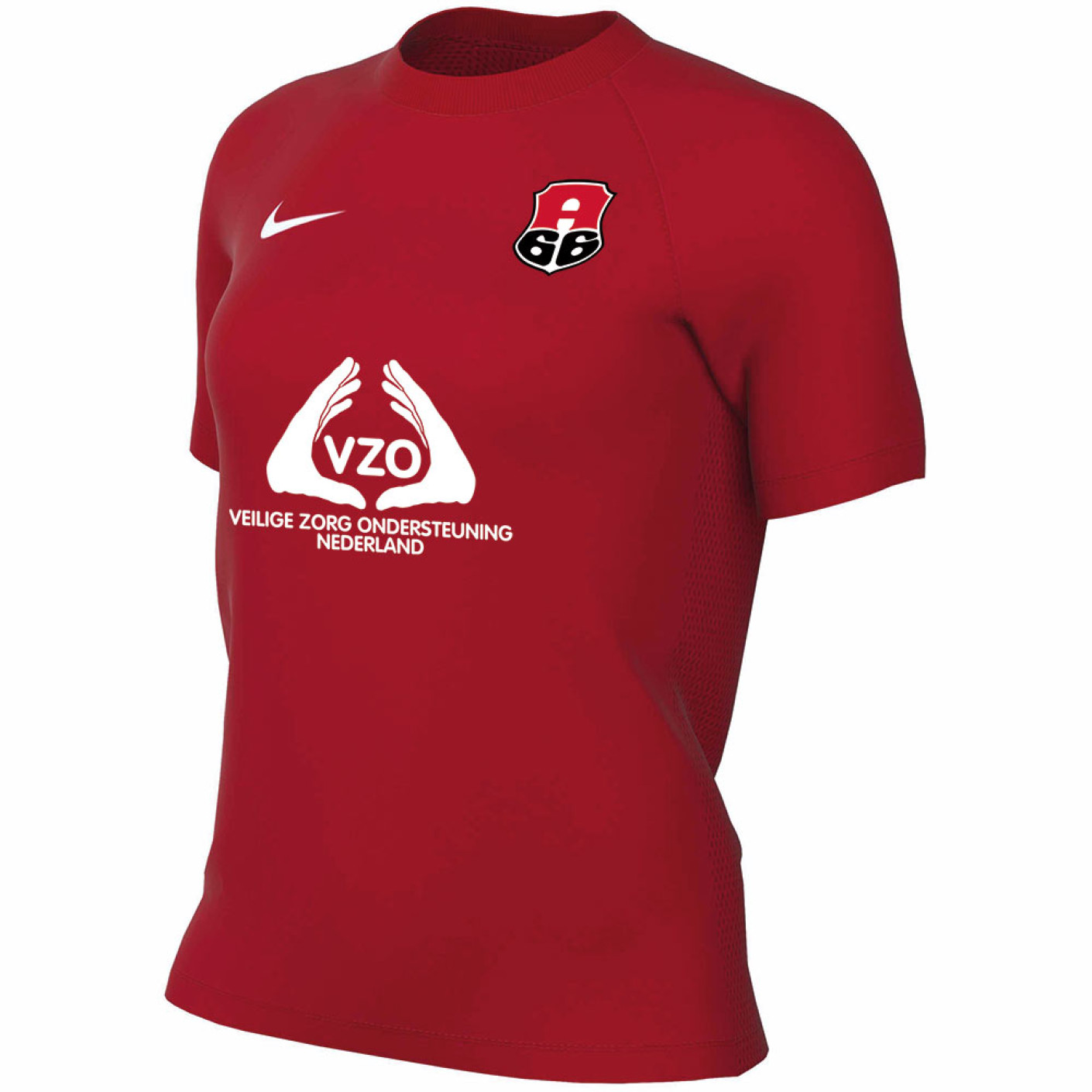 VV Alexandria '66 Thuisshirt Korte Mouwen Dames Rood