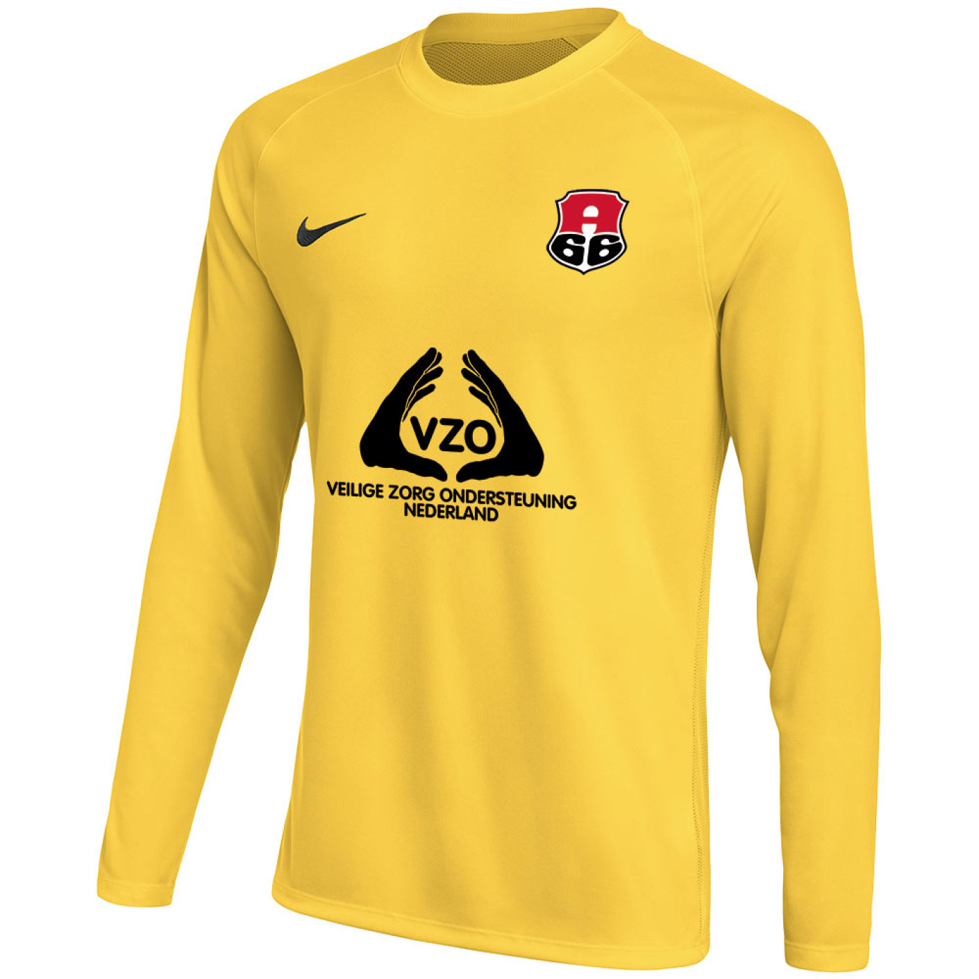 VV Alexandria '66 Keepersshirt Lange Mouwen Senior Geel
