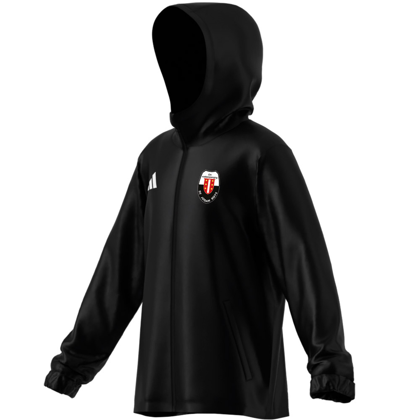 Jodan Boys Regenjas Junioren Zwart