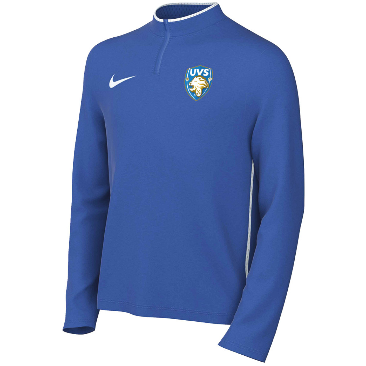 UVS Leiden Trainingstrui 1/4 Zip Junior Blauw