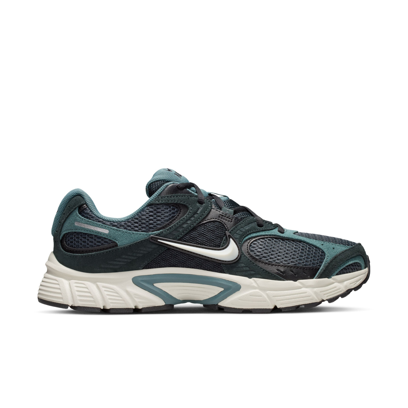 Nike V5 RNR Suede Baskets Noir Vert Aura Mineral Slate Blanc