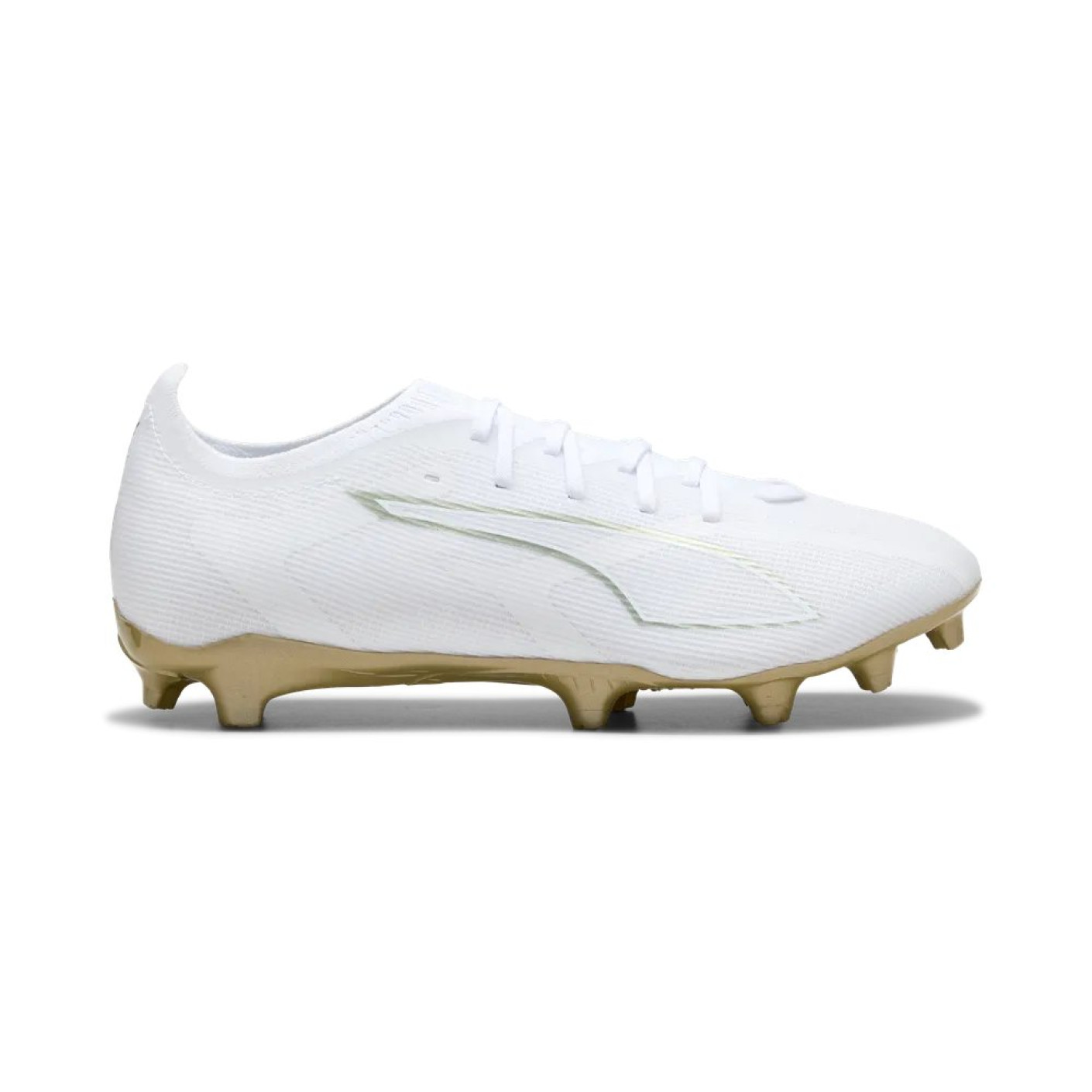 PUMA Ultra 6 Match Gazon Naturel Artificiel (MG) Blanc Doré