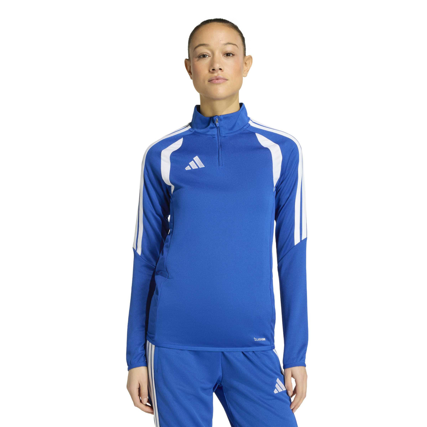 Haut d'entraînement adidas Tiro 26 League pour femme, bleu et blanc