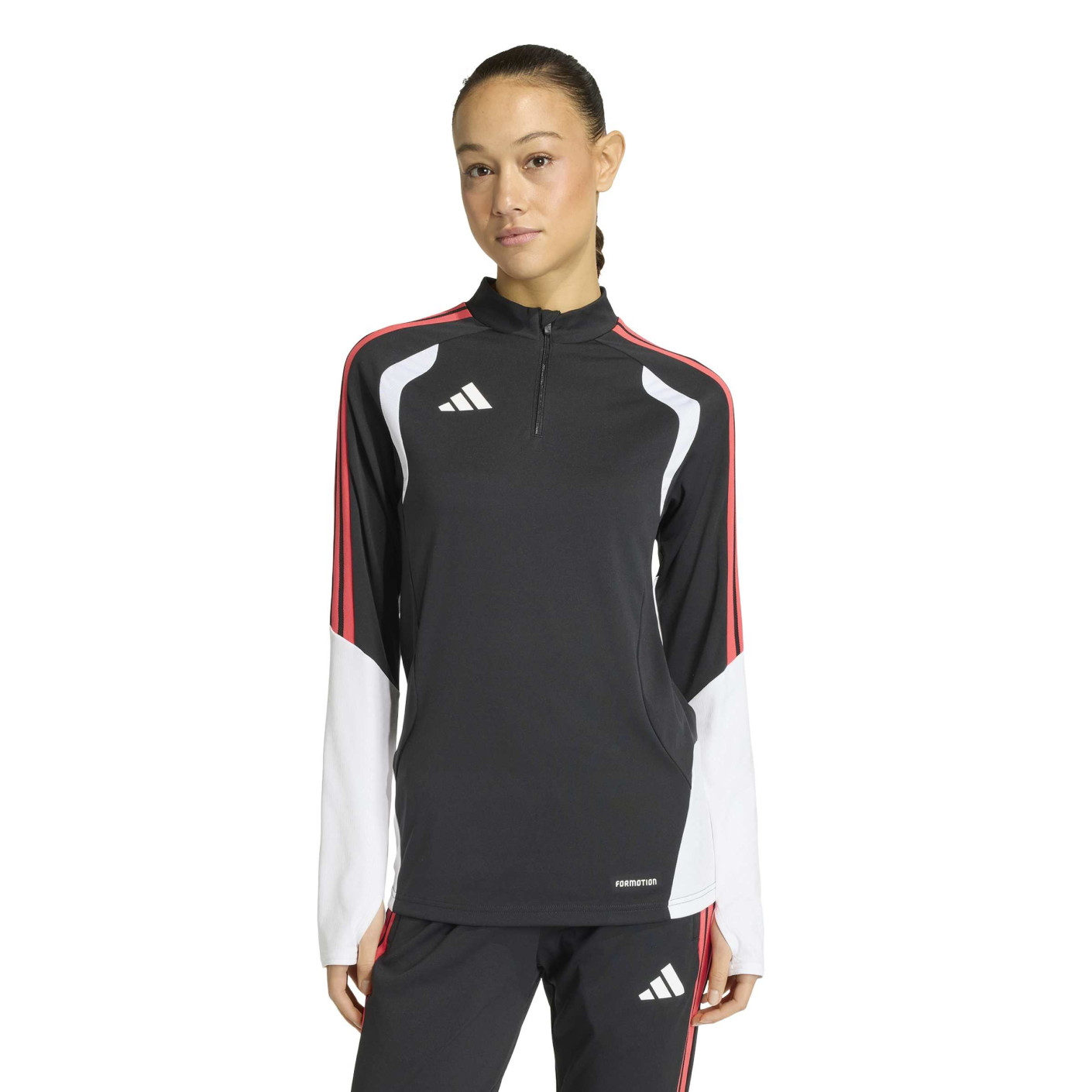 adidas Tiro 26 Competition Trainingstrui Dames Zwart Rood