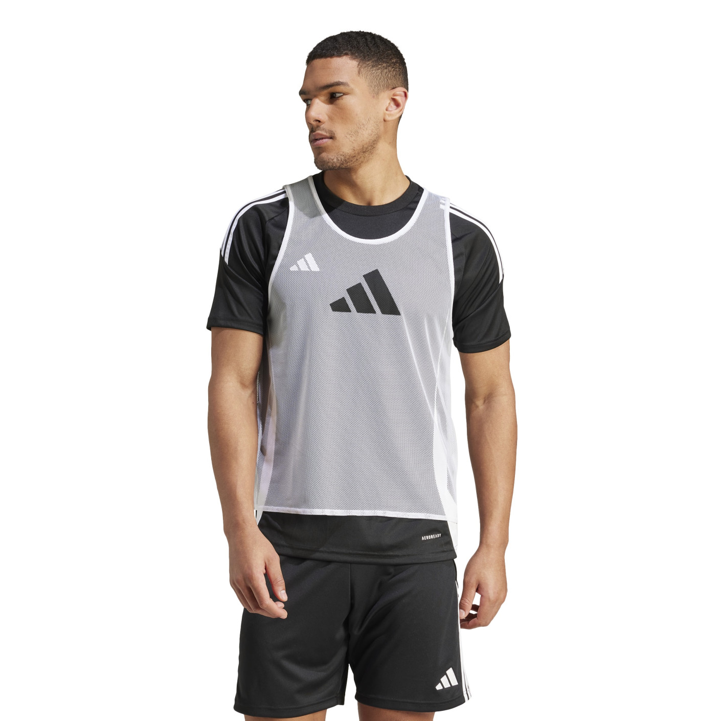 Chasuble d'entraînement adidas 24 blanc