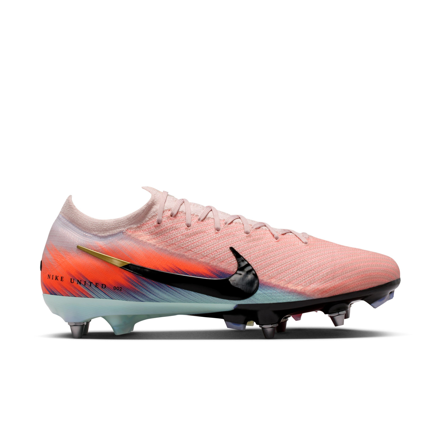 Nike Zoom Mercurial Vapor 16 Elite IJzeren-Nop Voetbalschoenen (SG) Pro Player Roze Blauw Turquoise