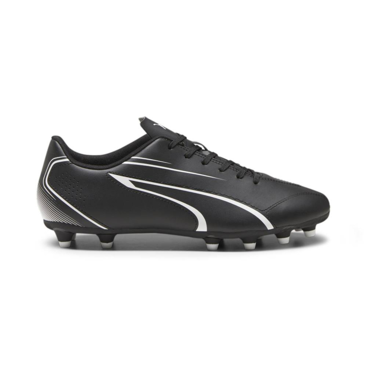 PUMA Vitoria Gras / Kunstgras Voetbalschoenen (MG) Zwart Wit