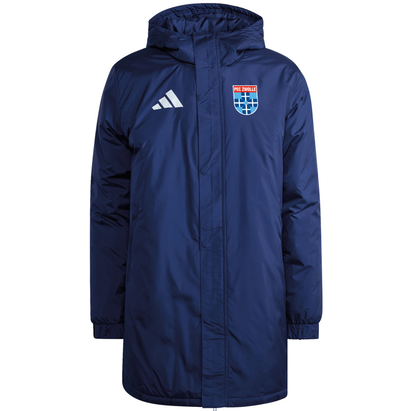 PEC Zwolle Winterjas Senioren Donkerblauw