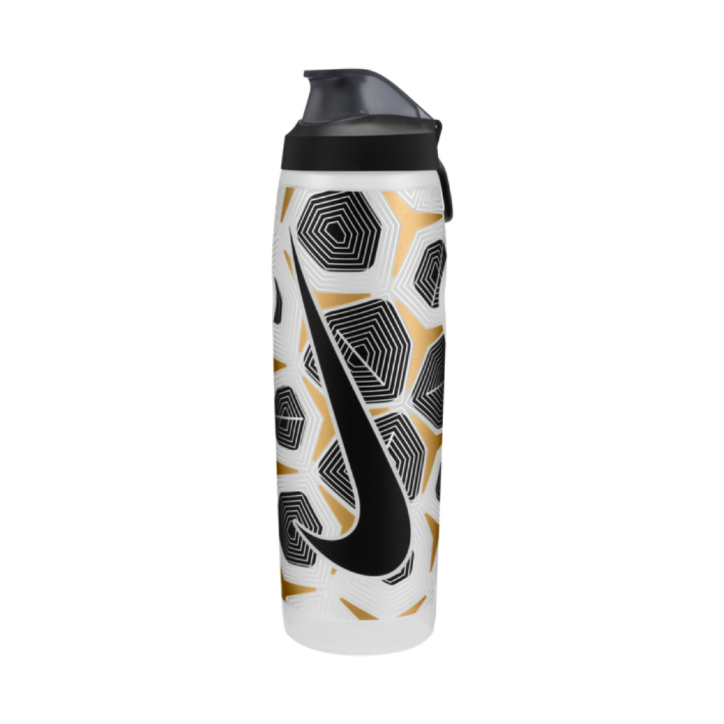 Nike Refuel Graphic Gourde 950ML Gris Argenté Noir Doré
