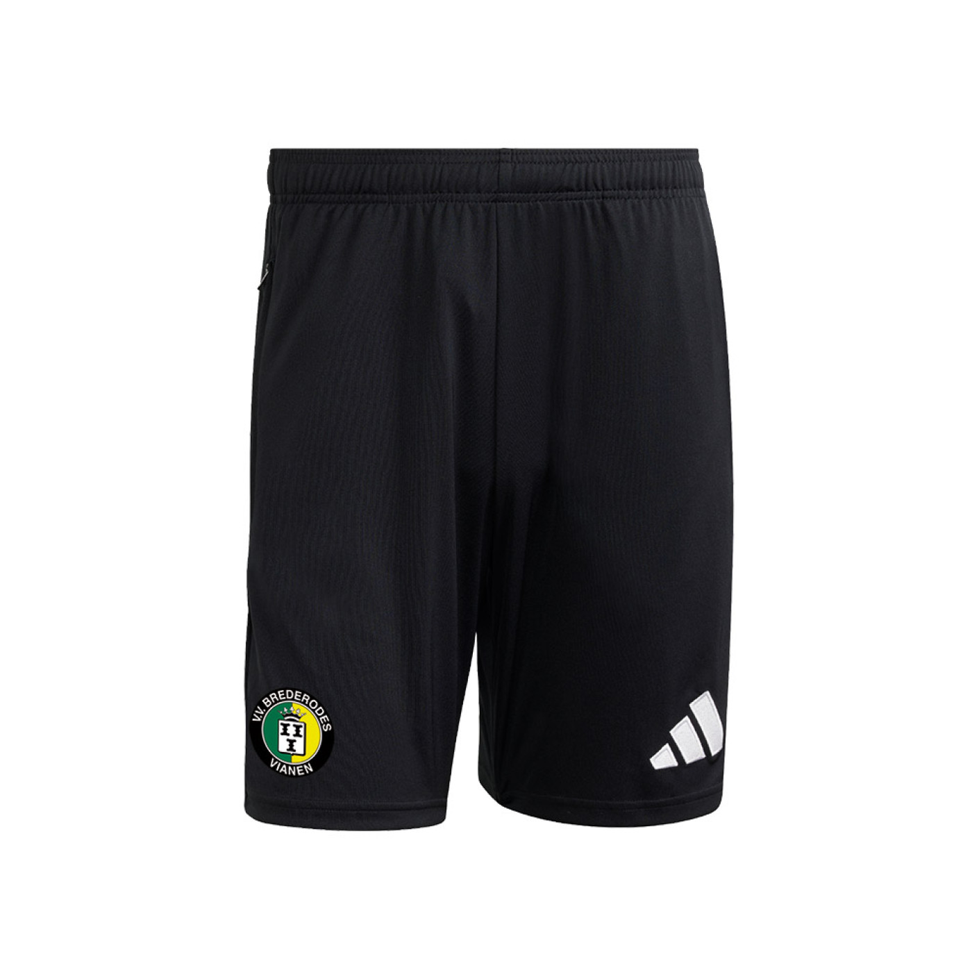 VV Brederodes Trainingsshort Senior Zwart