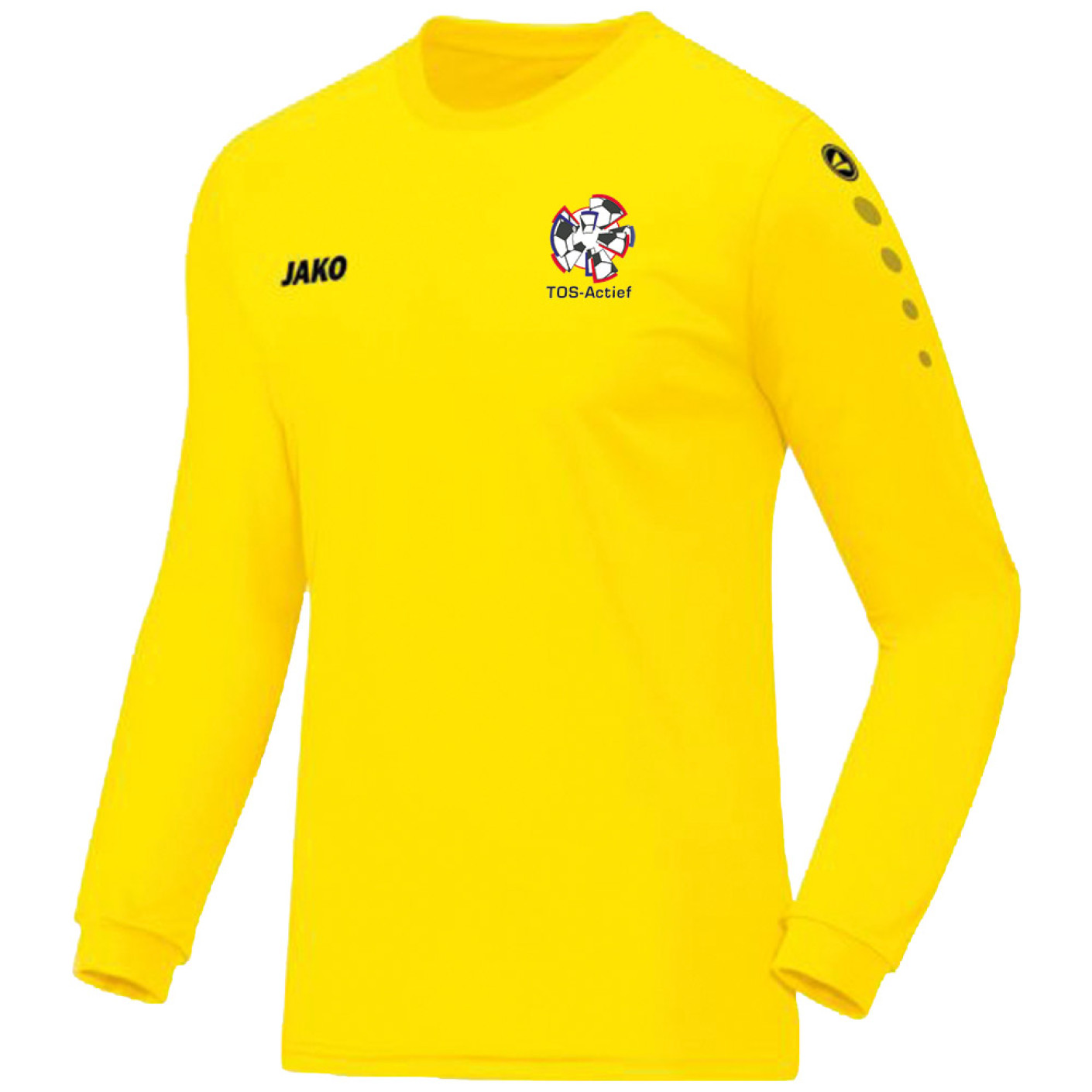TOS Actief Keepersshirt Kids Geel