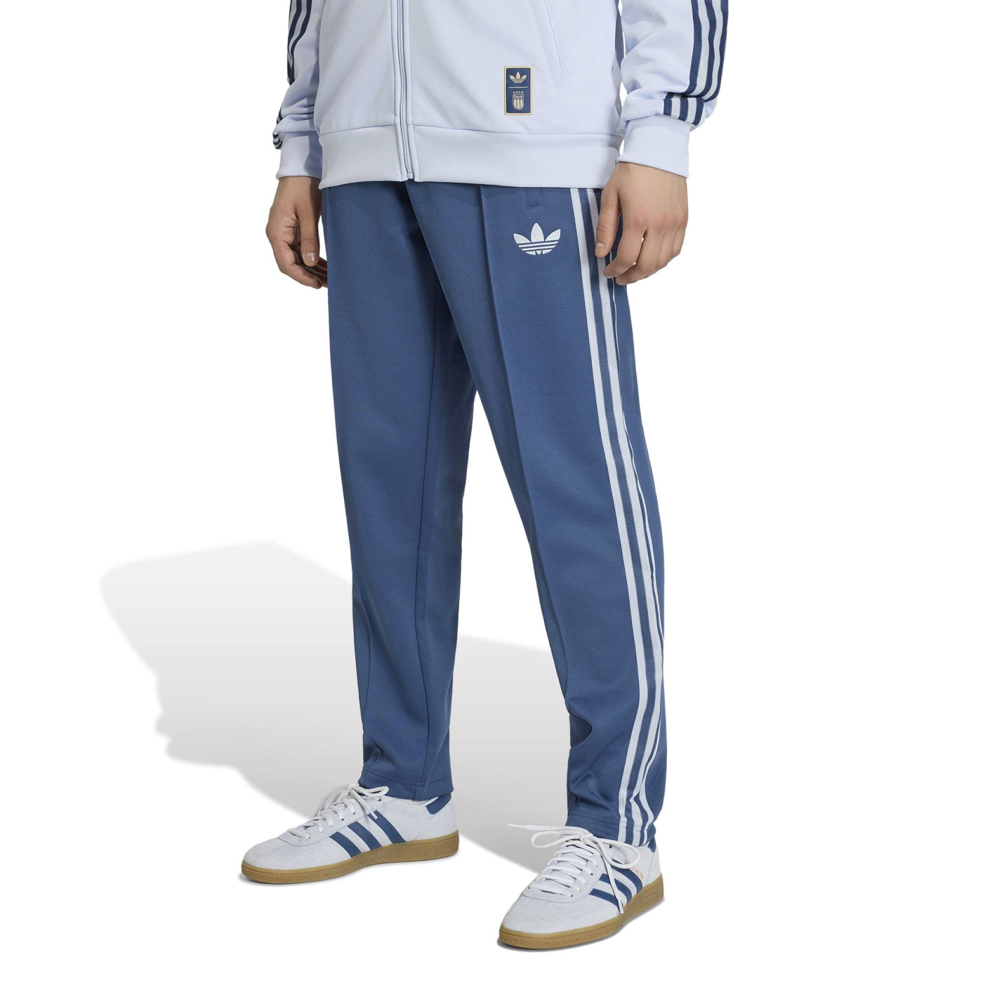 adidas Italie Originals Pantalon d'Entraînement Bleu Bleu Clair