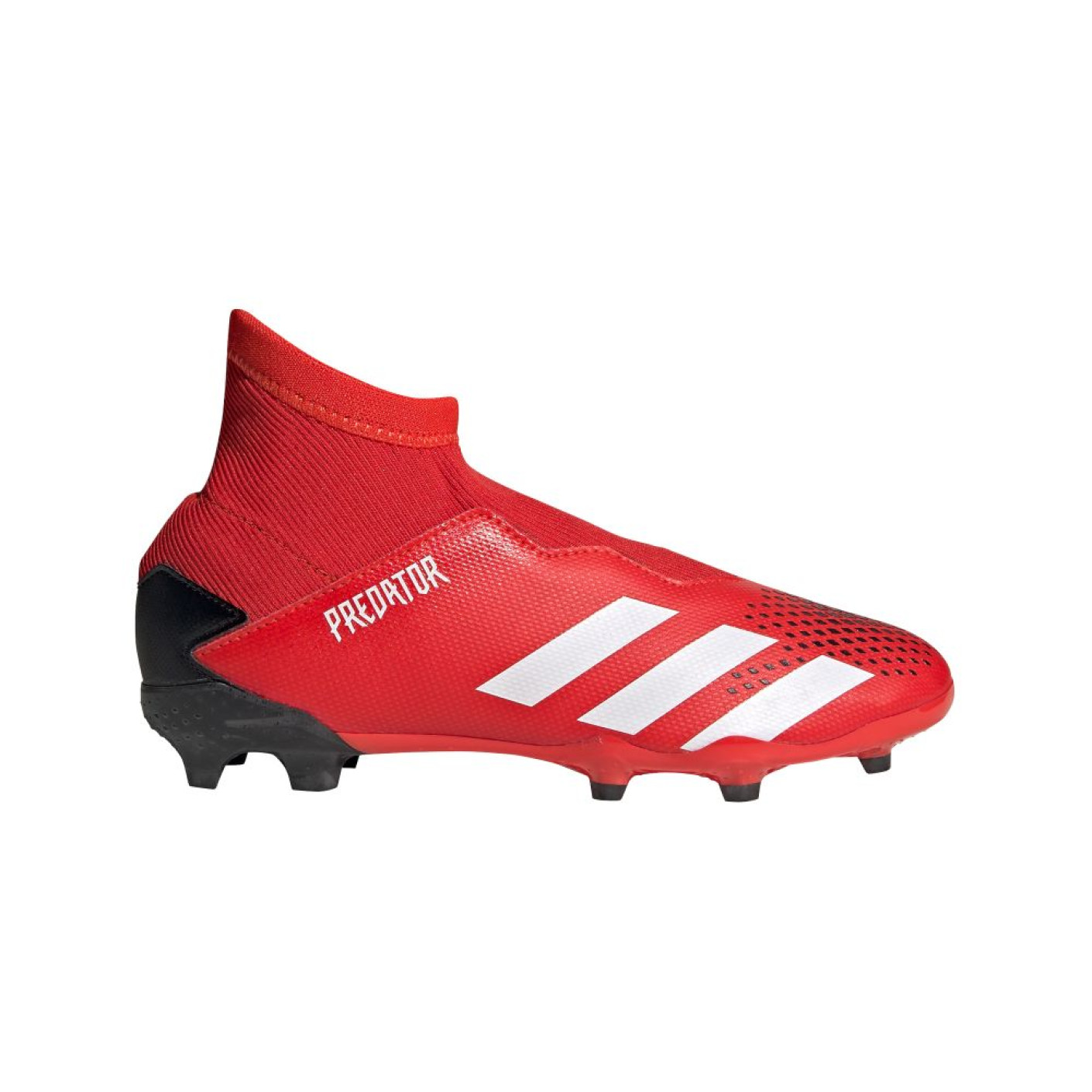 adidas PREDATOR 20.3 LL Gras Voetbalschoenen (FG) Kids Rood Wit Zwart