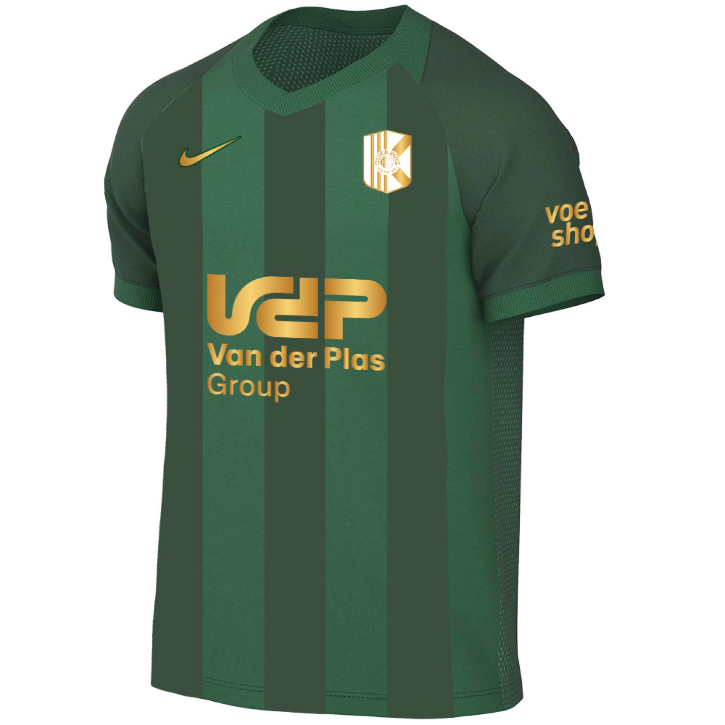 Quick Boys Uitshirt Senior Groen
