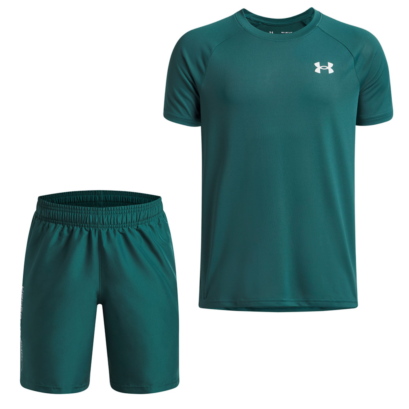 Under Armour Tech 2.0 Trainingsset Kids Turquiose Wit