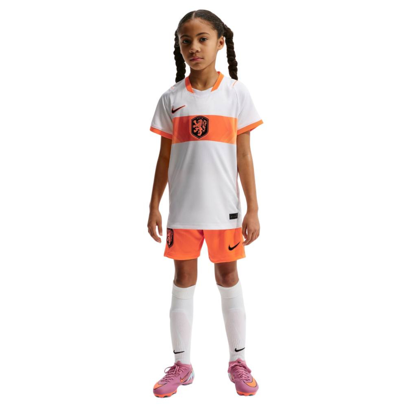 Nike Pays-Bas Tenue Extérieur 2026-2028 Enfants